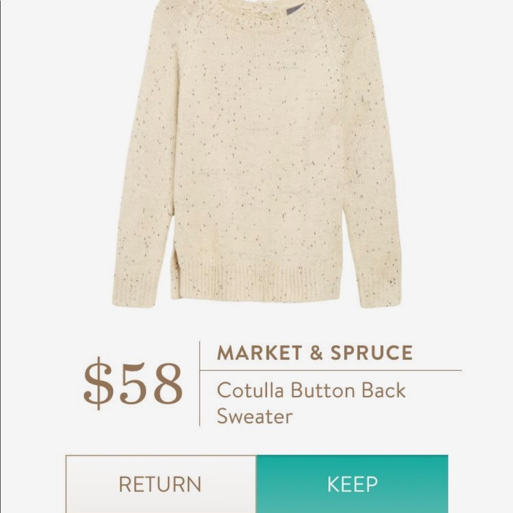 Market & Spruce Stitch Fix Sweater